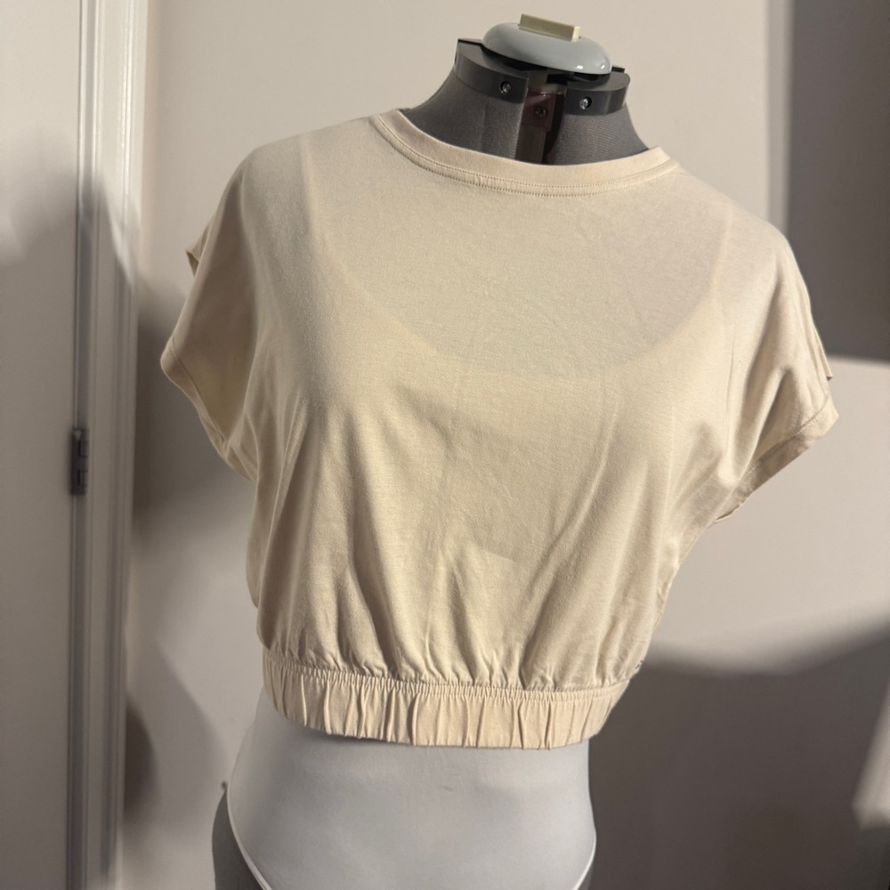 DSG Women's Cream Crop Top